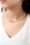 Heliophilia Silver Collar Multicolor de Metal Lacado con Resistencia al Deslustre